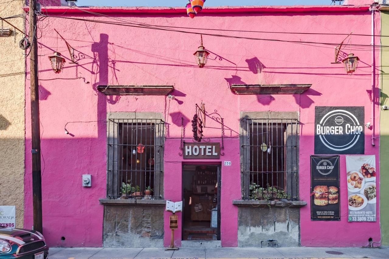 Hotel Rosa Morada Tlaquepaque Exterior foto