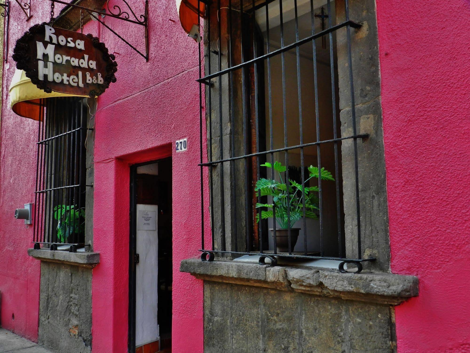 Hotel Rosa Morada Tlaquepaque Exterior foto